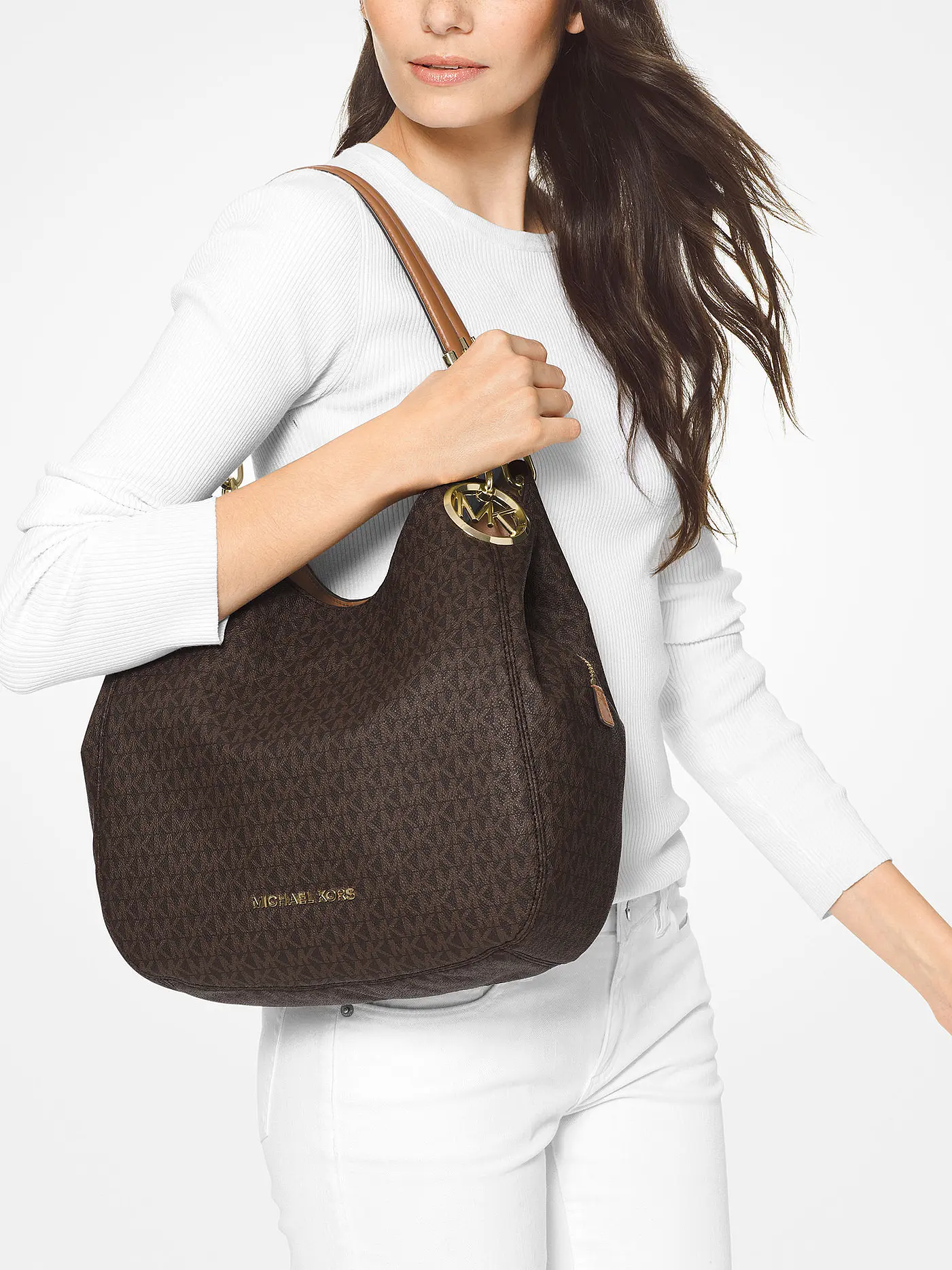 MICHAEL KORS | Ledertasche - Hobo Lillie | 